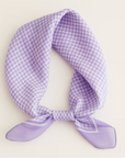 LOUISE SCARF - LILA FLOWER