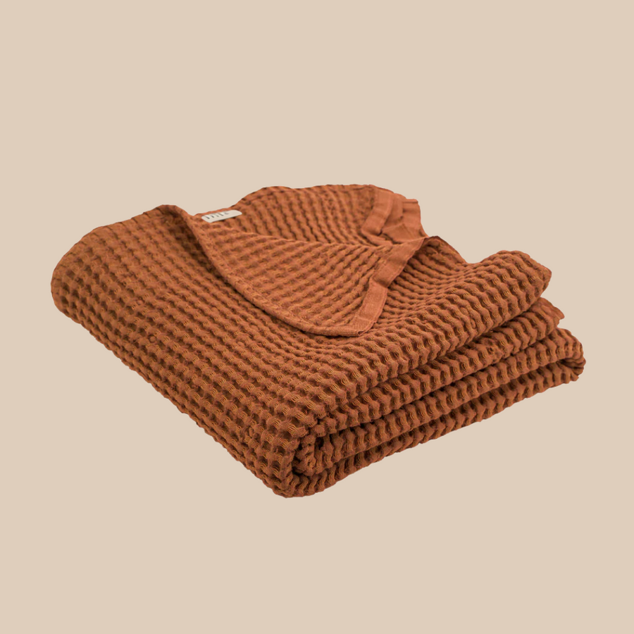 WAFFLE BLANKET - meerdere kleuren