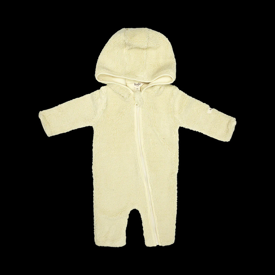 TEDDY ONESIE BABY - ECRU - last one 62