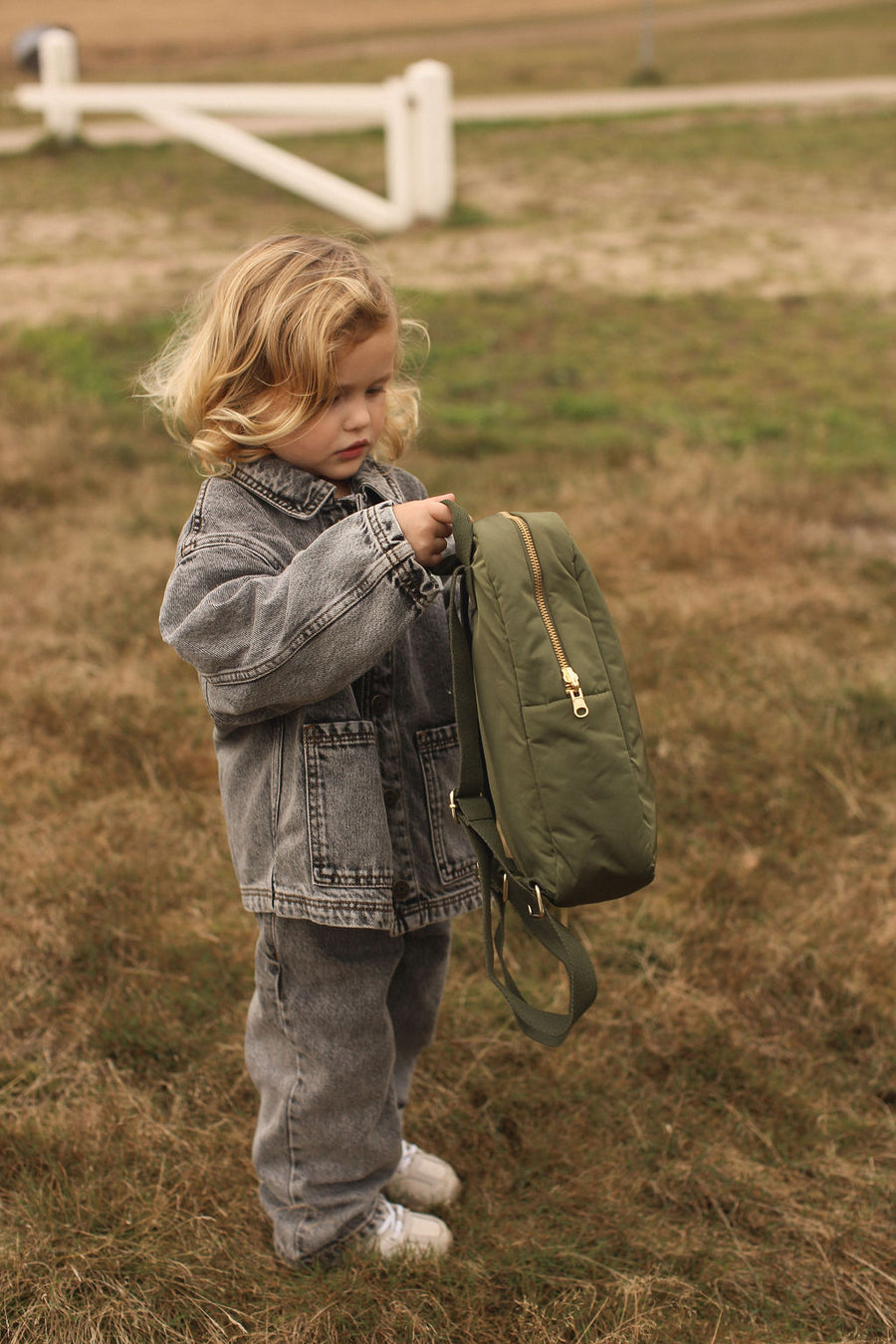 PUFFY BACKPACK - GREEN