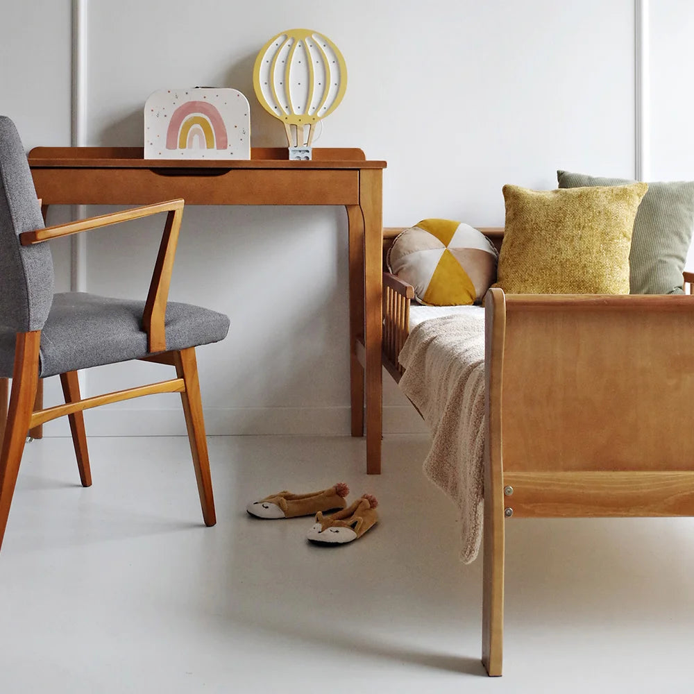 Kinderbureau met Lade - stardust vintage