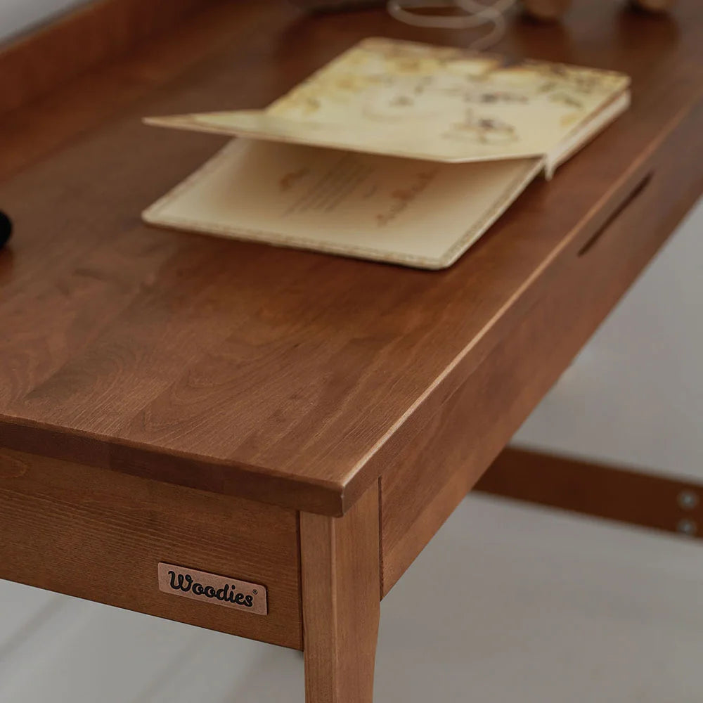 Kinderbureau met Lade - stardust vintage