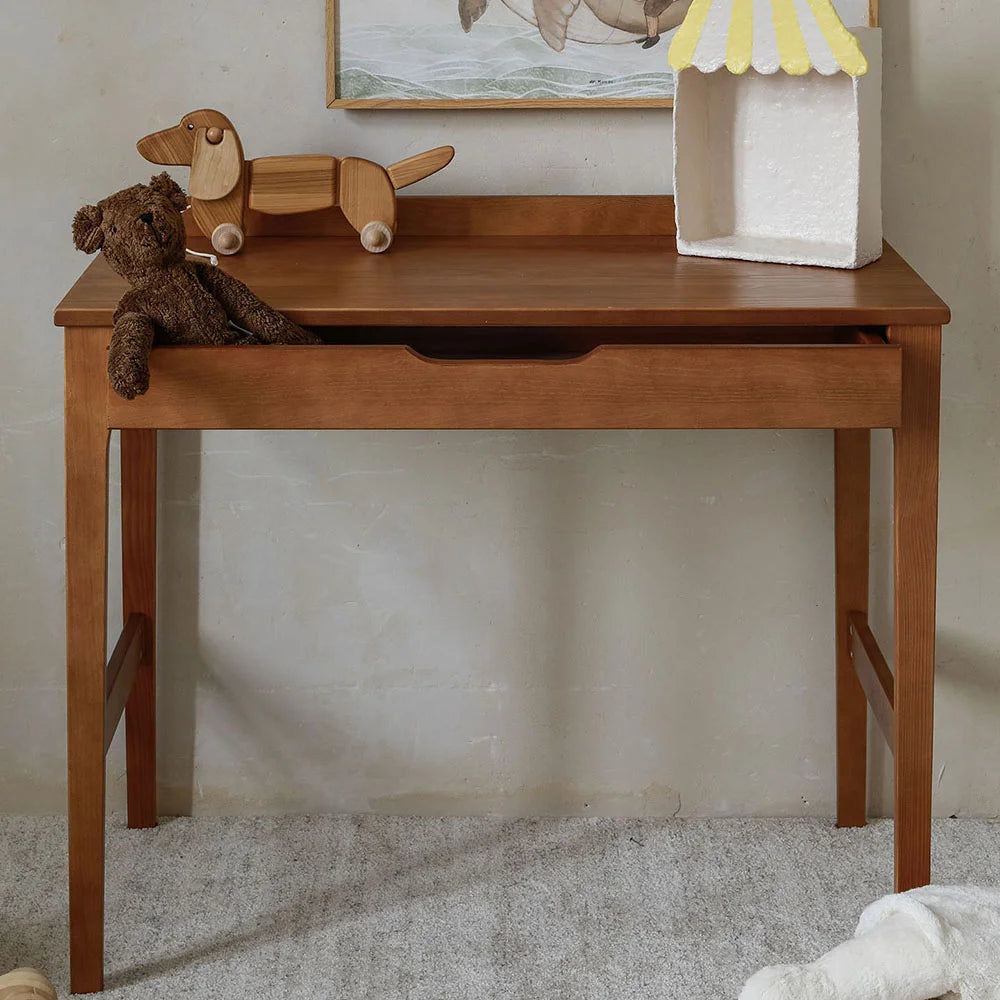 Kinderbureau met Lade - stardust vintage