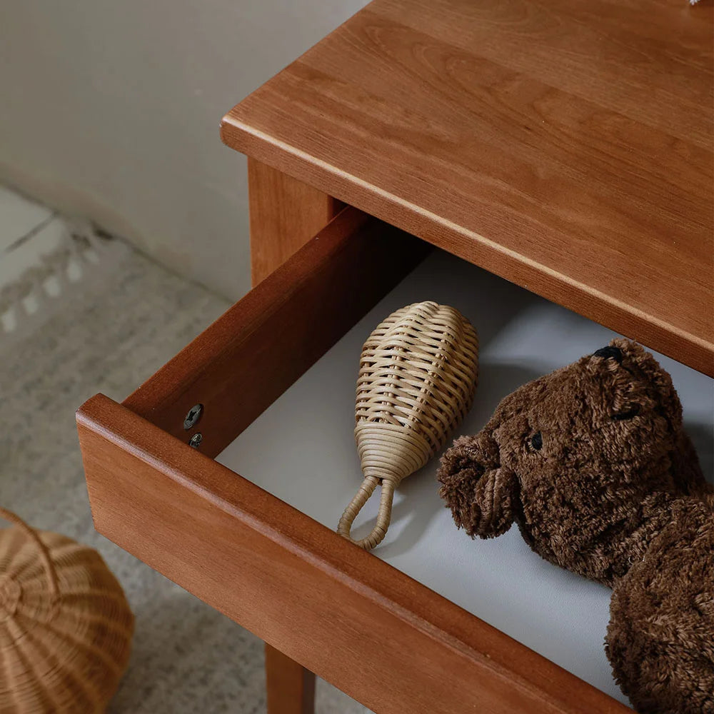 Kinderbureau met Lade - stardust vintage