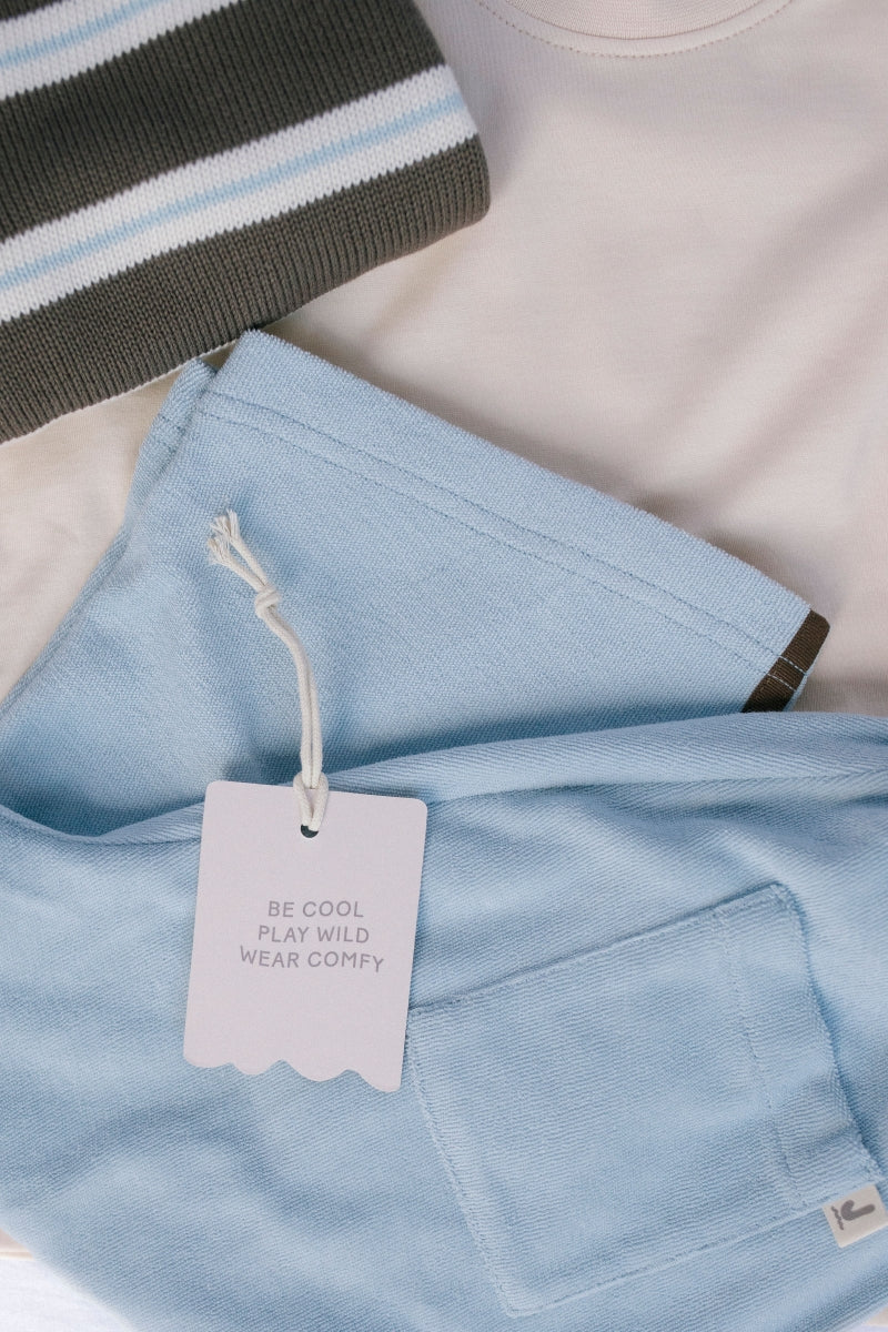 THE WAVY RIDER PANTS - blue