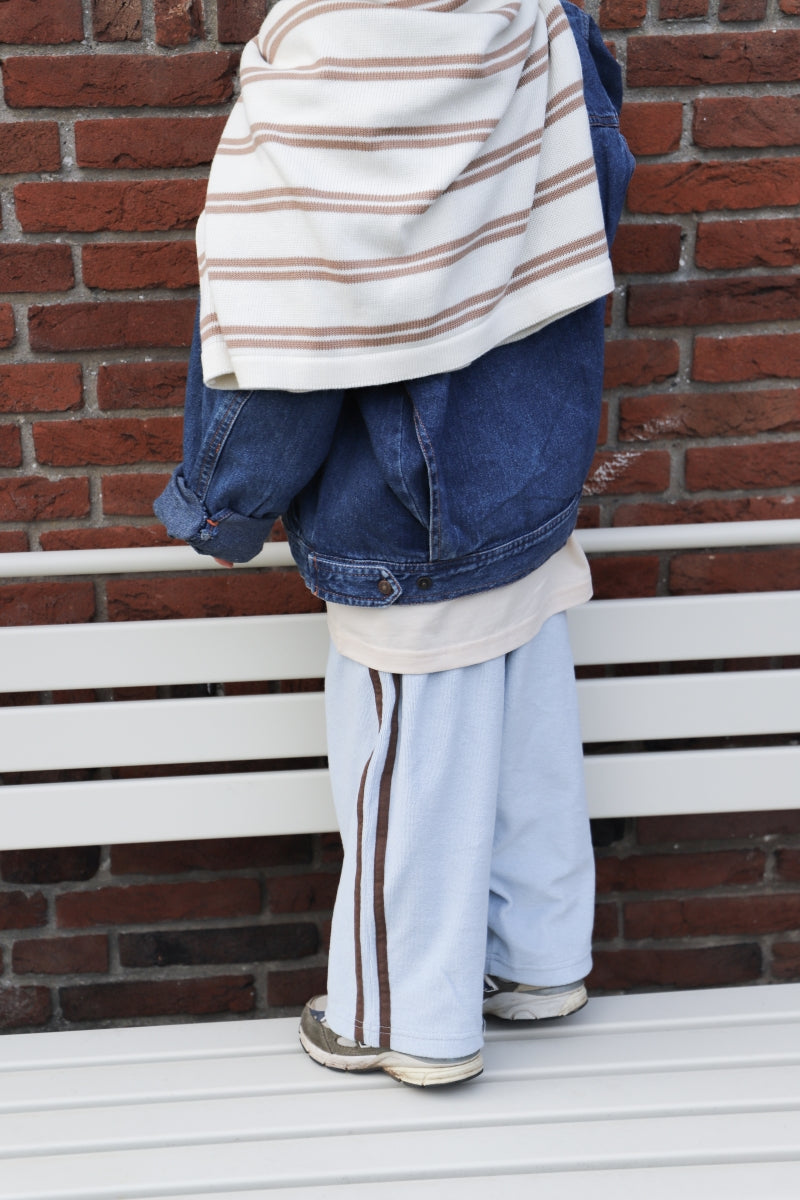 THE WAVY RIDER PANTS - blue