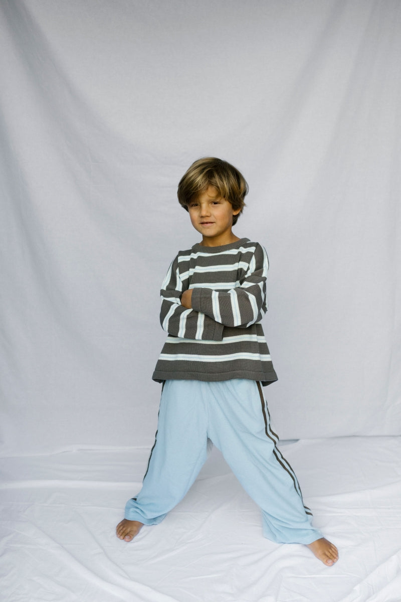 THE WAVY RIDER PANTS - blue