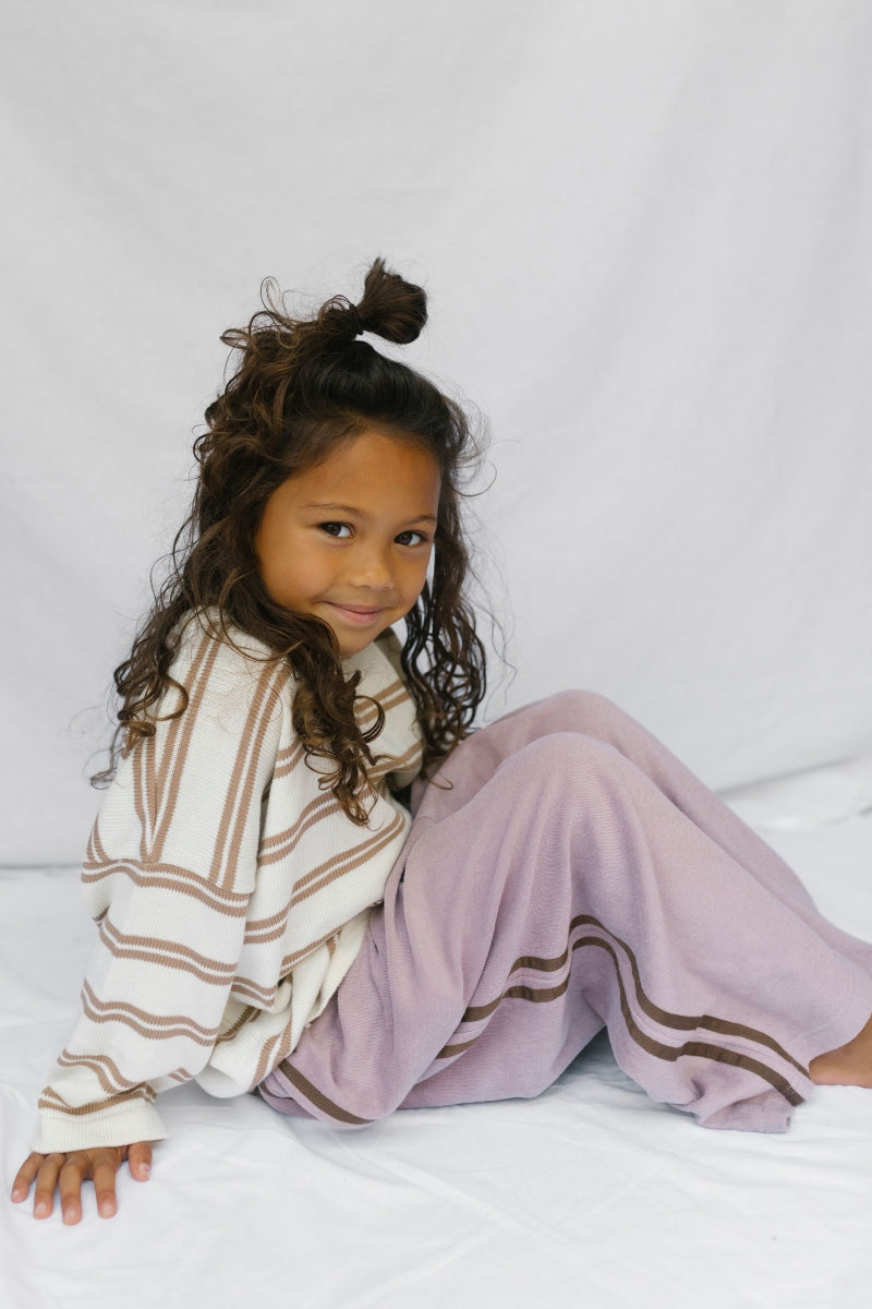 THE WAVY RIDER PANTS - purple