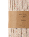 ORGANIC KNIT BLANKET - COOKIE SPRINKLE