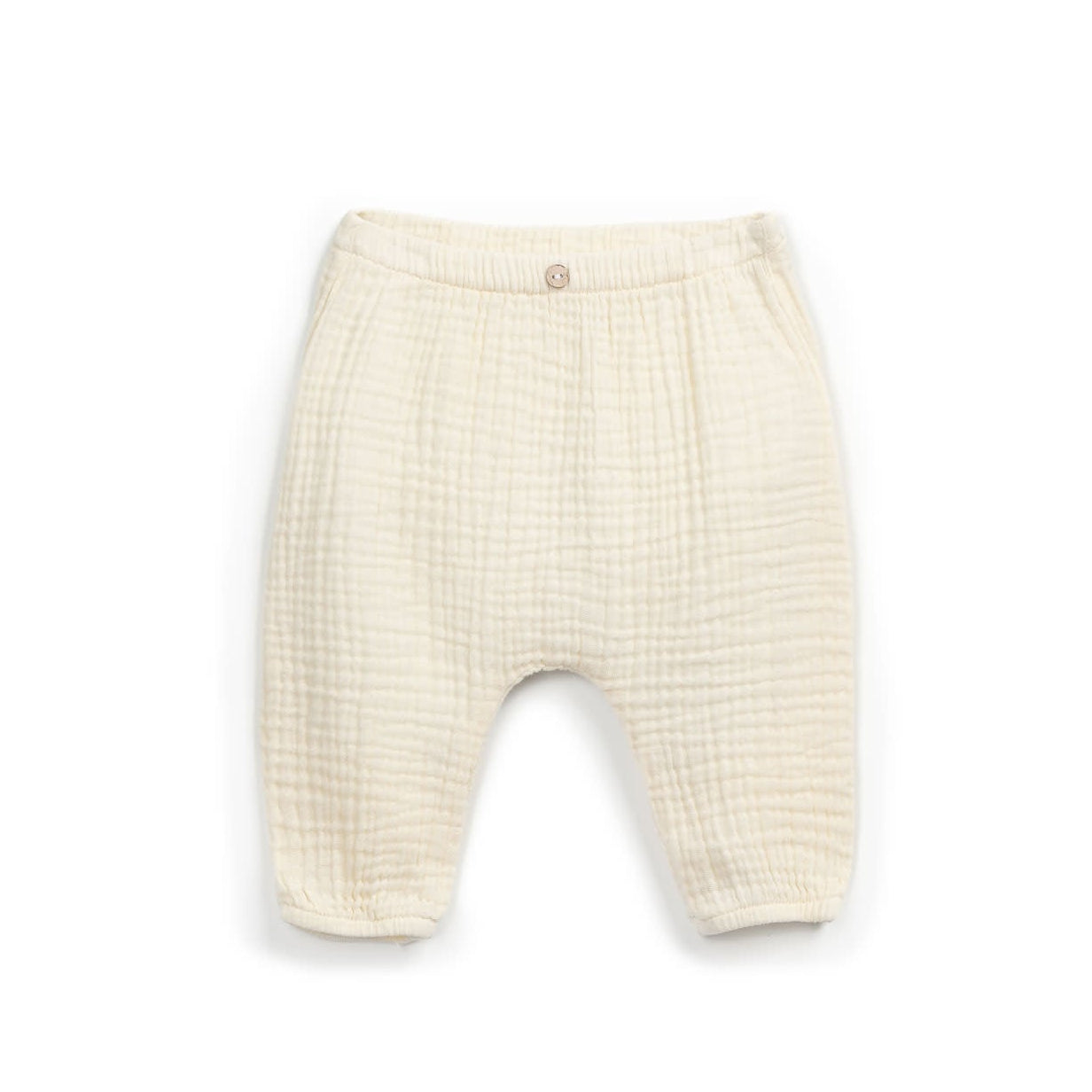 WOVEN MUSLIN PANTS - 9M