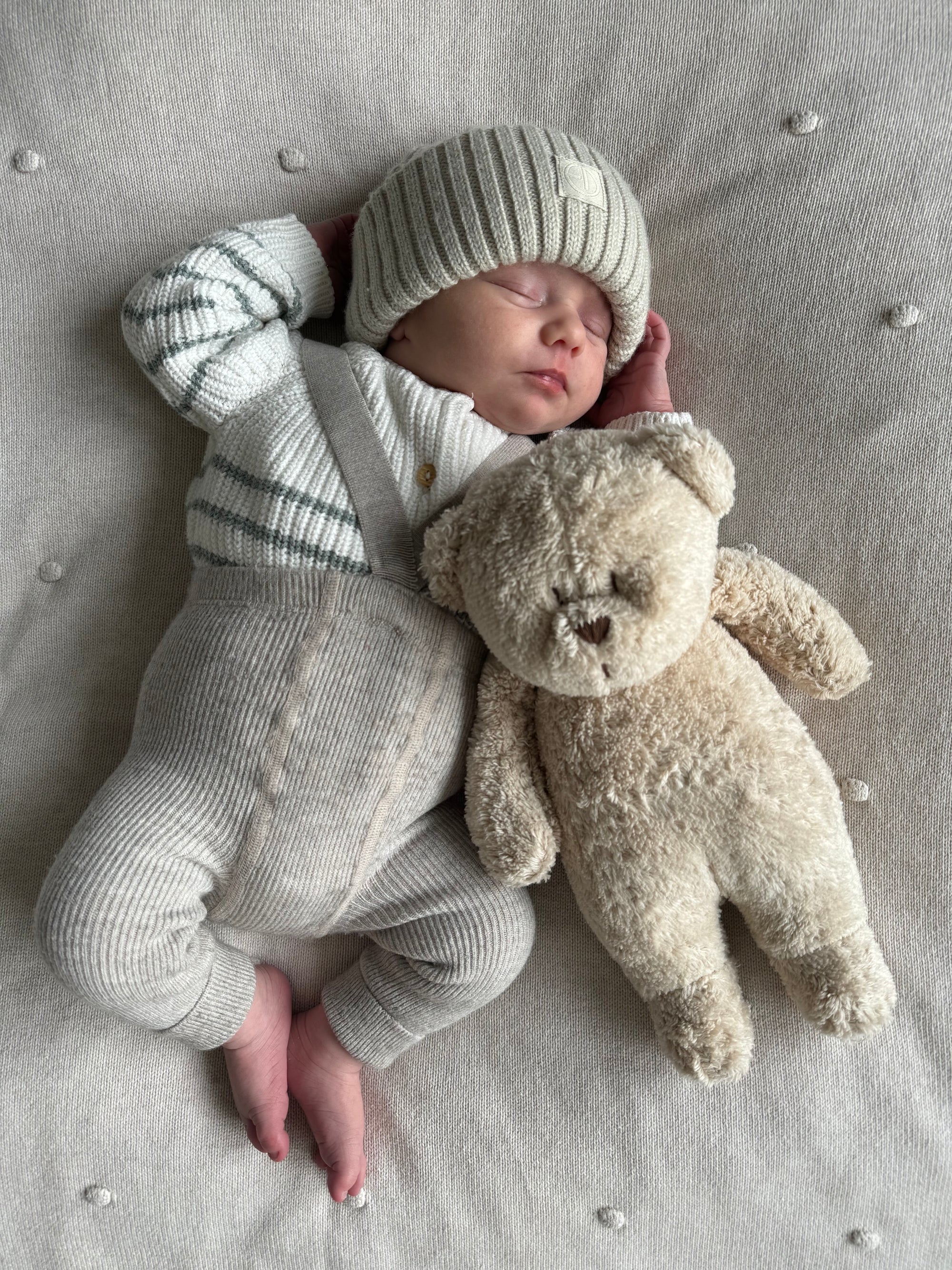 HUMMING BEAR 2.0 - licht + geluid - Sand
