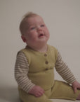 Bay Mustard Knit Romper