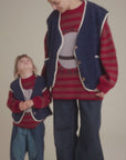 Amos Midnight Folk Gilet