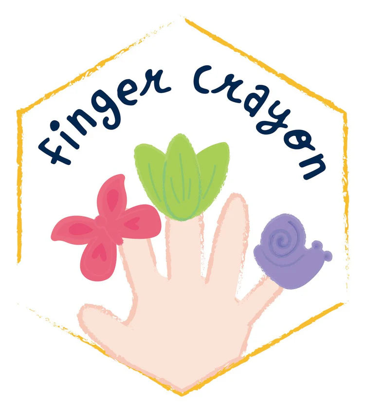 WASKRIJTJES TUIN - set van 6