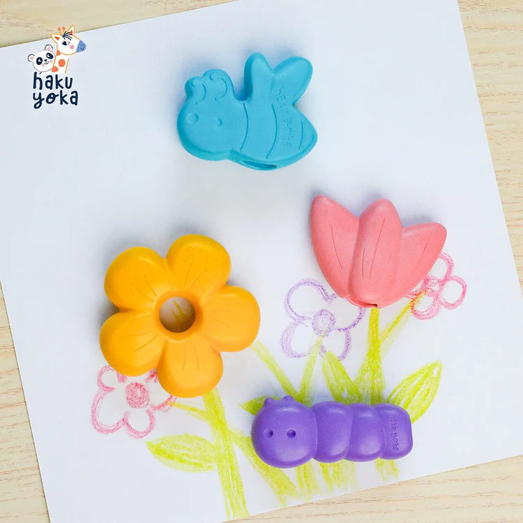 WASKRIJTJES TUIN - set van 6