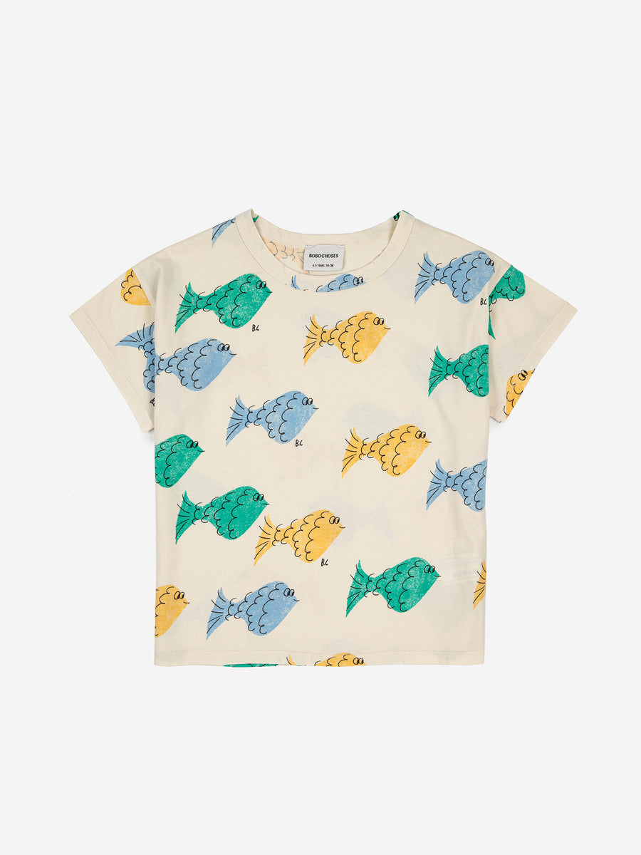 FISH ALL OVER T-SHIRT - 68 tem 122