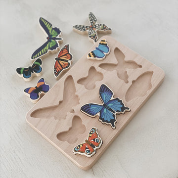 WORLD OF BUTTERFLIES - puzzle