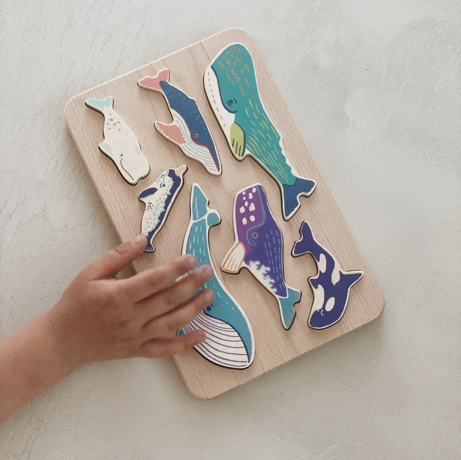 WHALE FAMILY - puzzle
