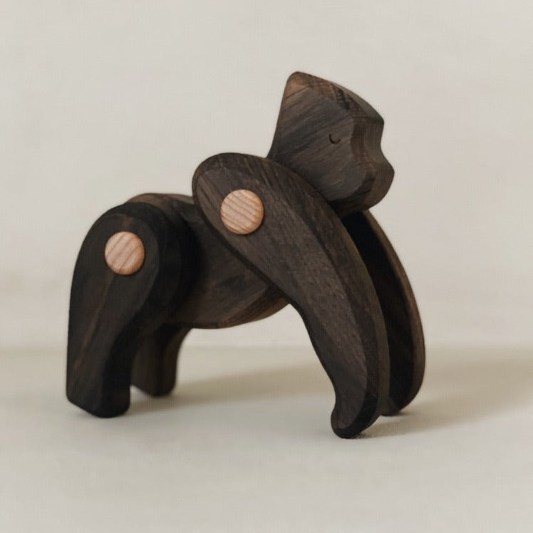 GORILLA HOUT - BAJO WOODEN TOYS – BY MAEM