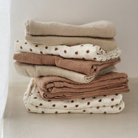 3 PACK MUSLIN CLOTH - meerdere kleuren