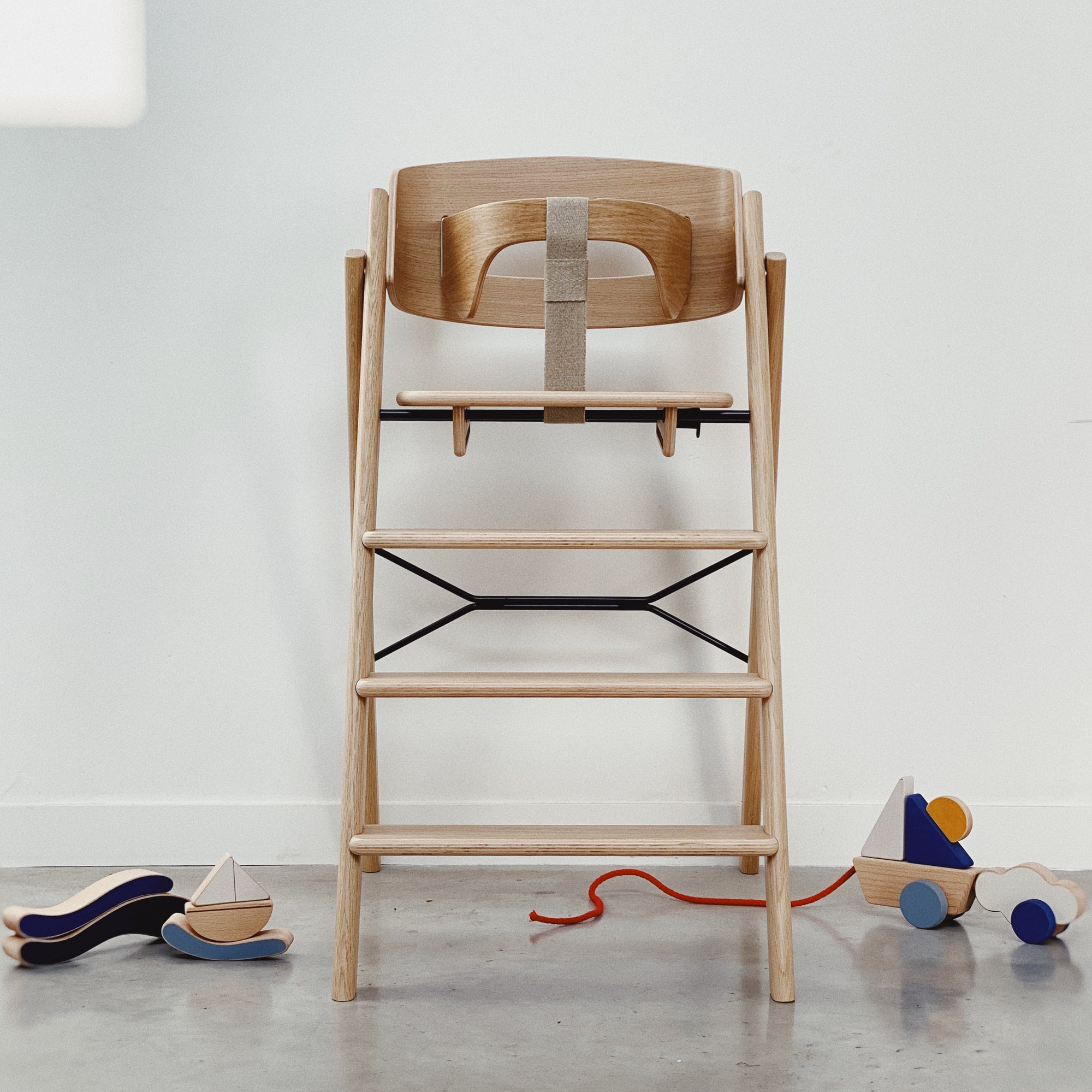 Klapp High Chair - OAK