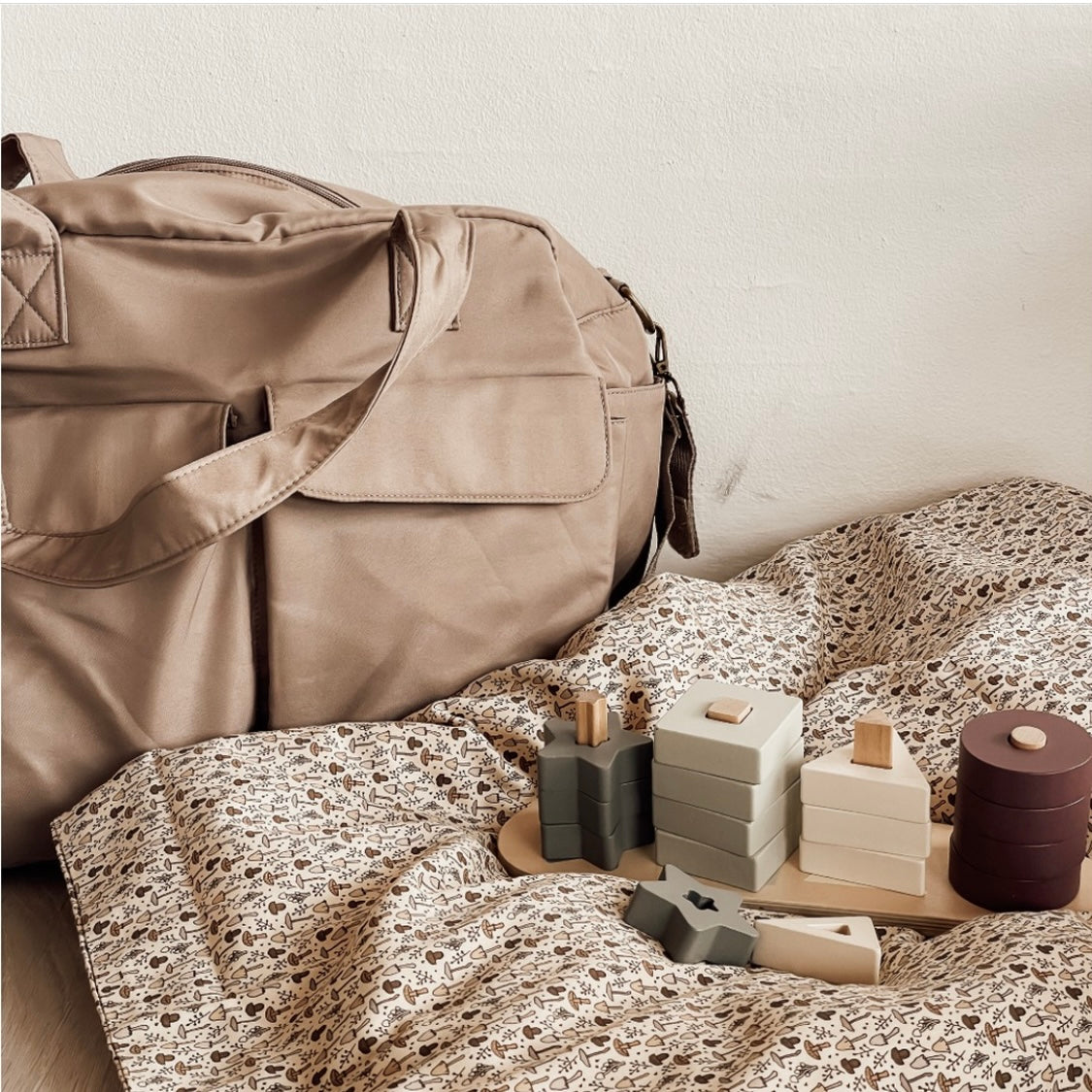 NURSING BAG - feather grey